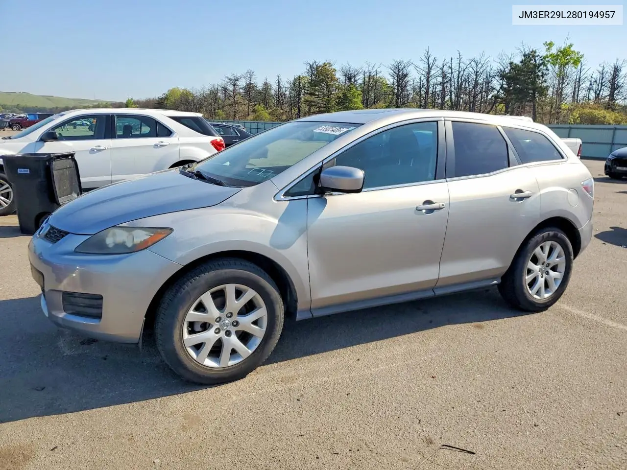 2008 Mazd Cx-7 VIN: JM3ER29L280194957 Lot: 53985486