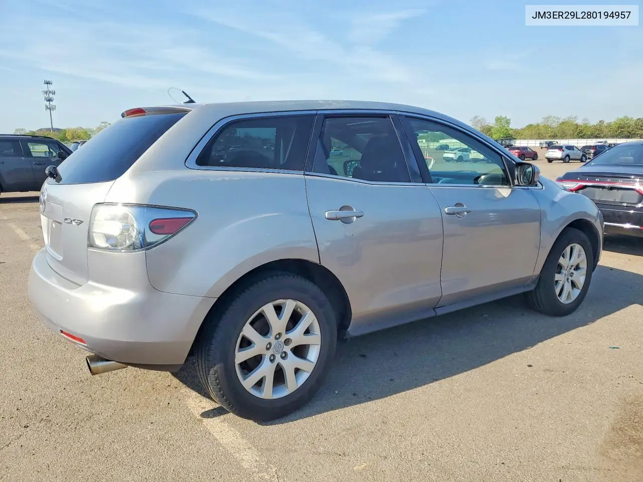 2008 Mazd Cx-7 VIN: JM3ER29L280194957 Lot: 53985486