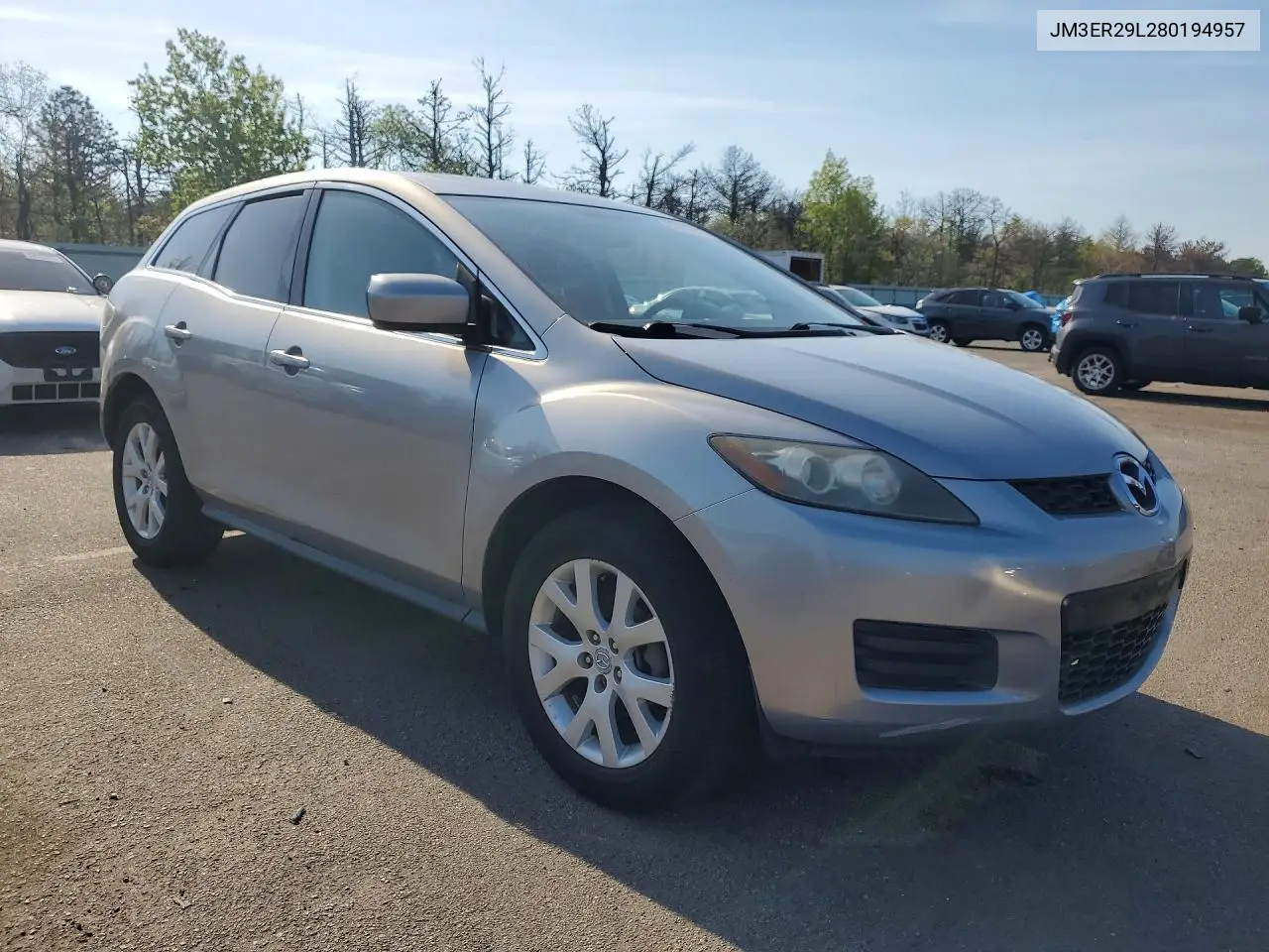 2008 Mazd Cx-7 VIN: JM3ER29L280194957 Lot: 53985486