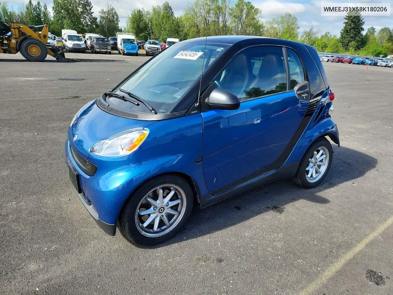 2008 Smart Fortwo 2D