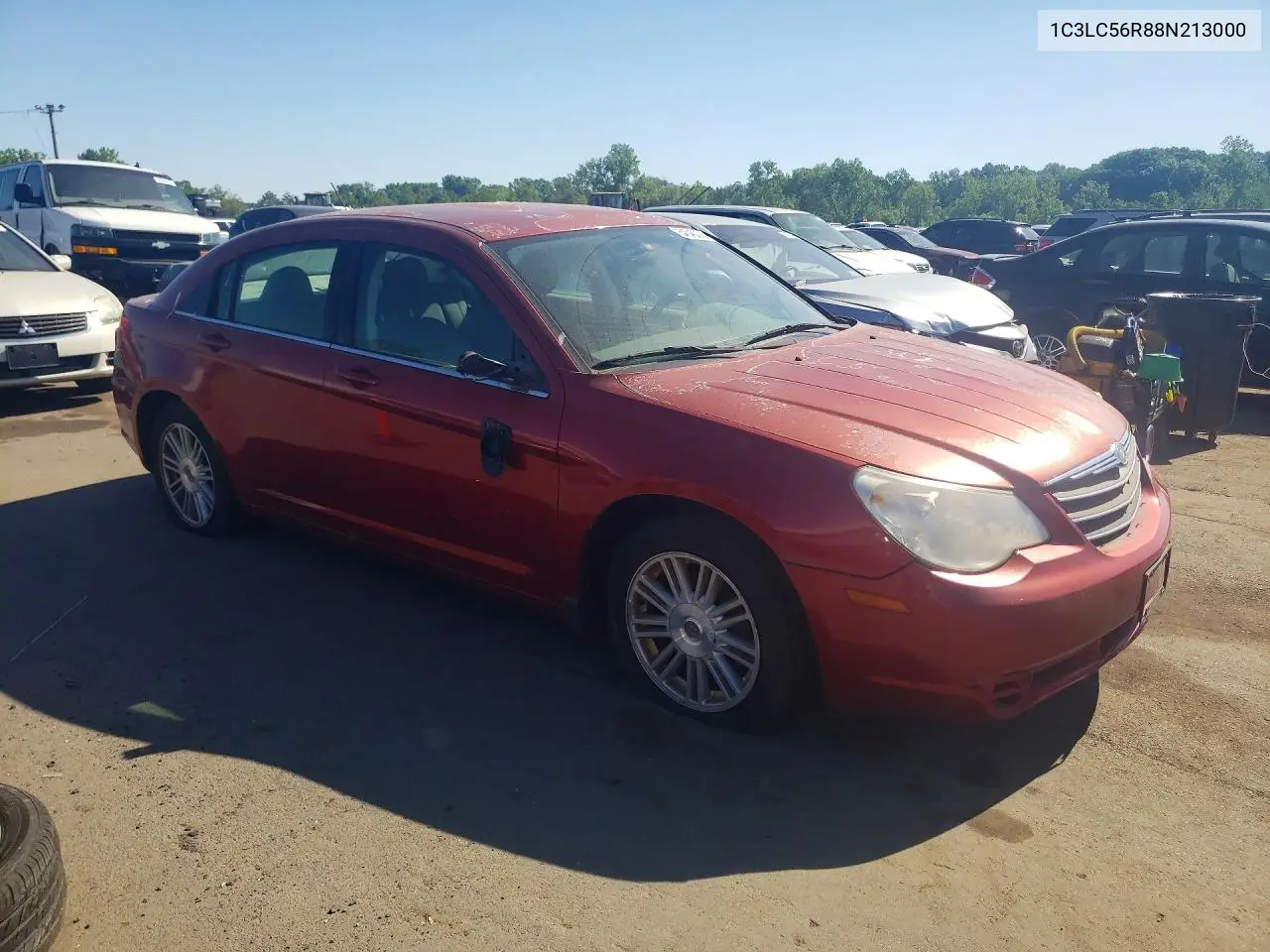 2008 Chry Sebring VIN: 1C3LC56R88N213000 Lot: 54545376