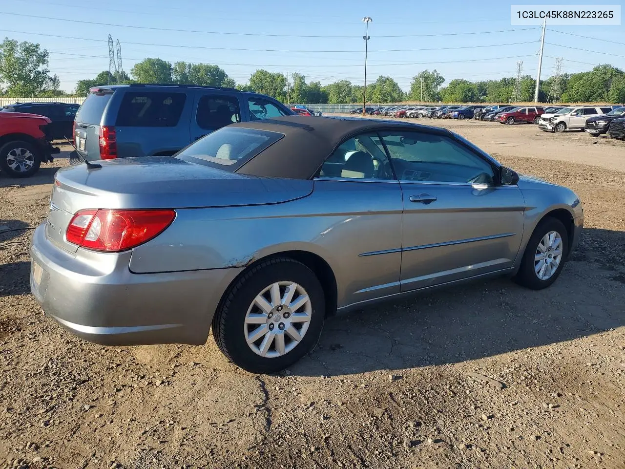 2008 Chry Sebring VIN: 1C3LC45K88N223265 Lot: 55253796
