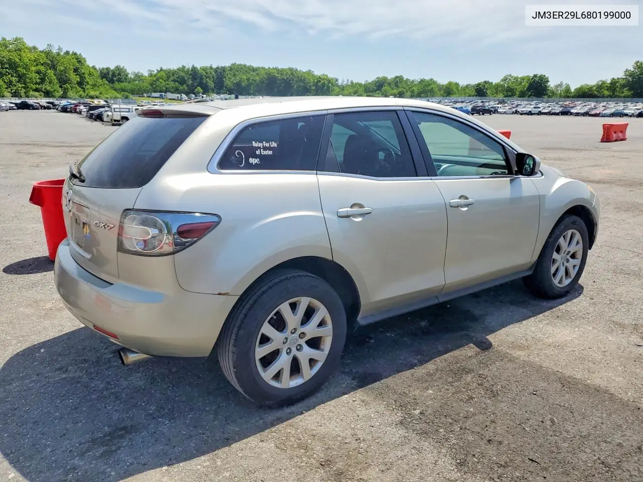 2008 Mazda Cx-7 VIN: JM3ER29L680199000 Lot: 56146506
