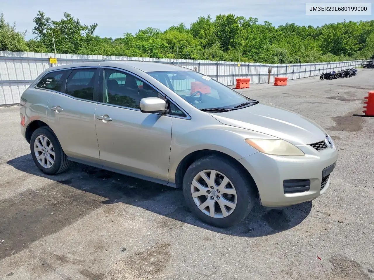 2008 Mazda Cx-7 VIN: JM3ER29L680199000 Lot: 56146506