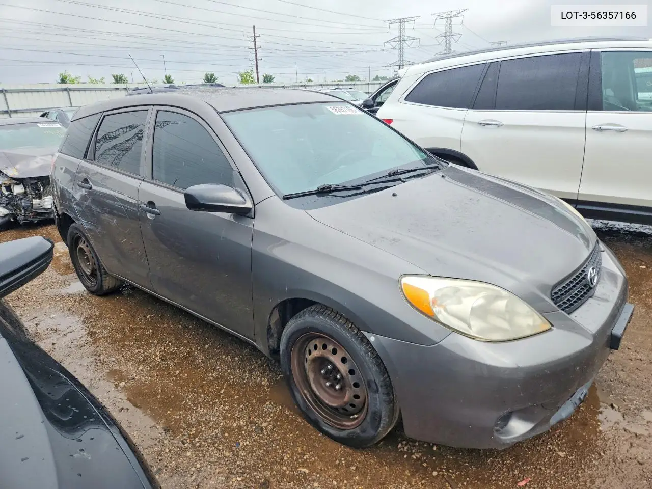 2008 Toyt Matrix VIN: 2T1KR32E08C697065 Lot: 56357166