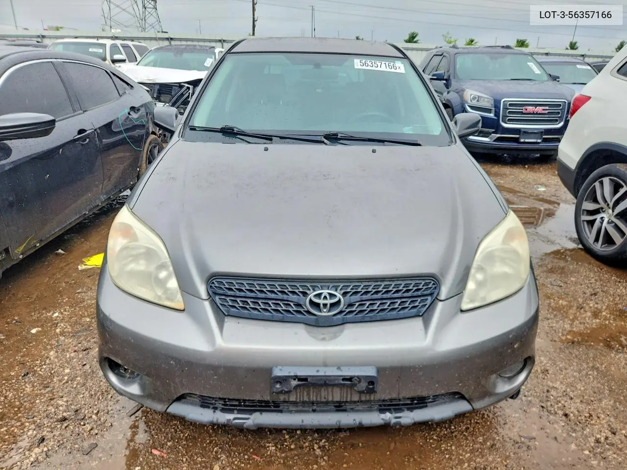 2008 Toyt Matrix VIN: 2T1KR32E08C697065 Lot: 56357166