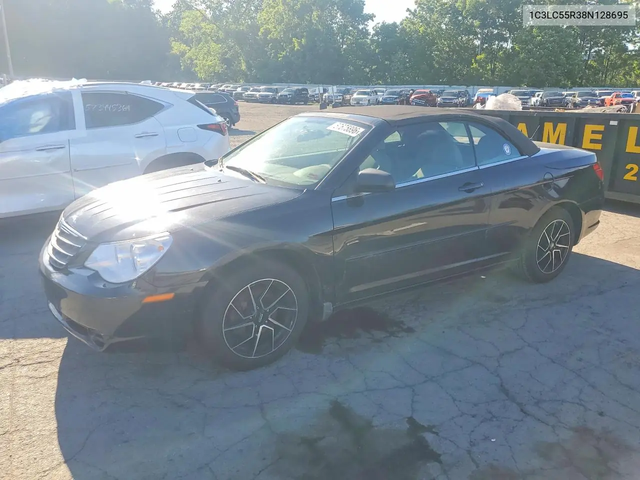 2008 Chry Sebring VIN: 1C3LC55R38N128695 Lot: 57675896