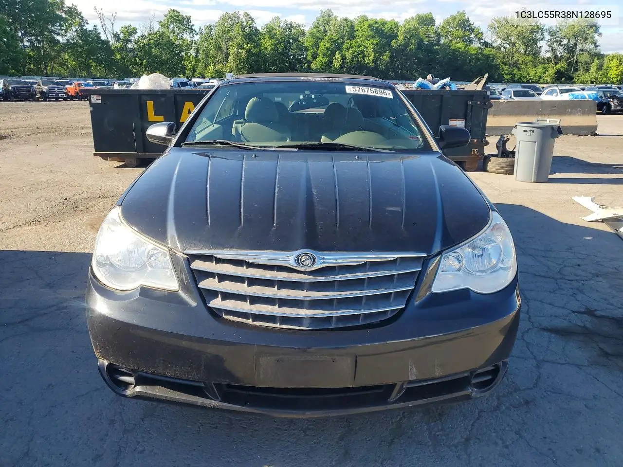 2008 Chry Sebring VIN: 1C3LC55R38N128695 Lot: 57675896