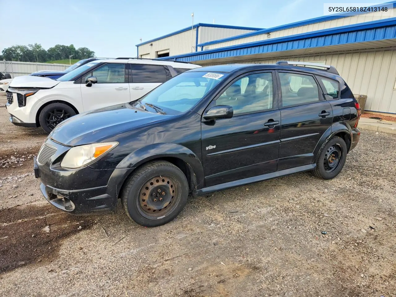 2008 Pontiac Vibe VIN: 5Y2SL65818Z413148 Lot: 58309586