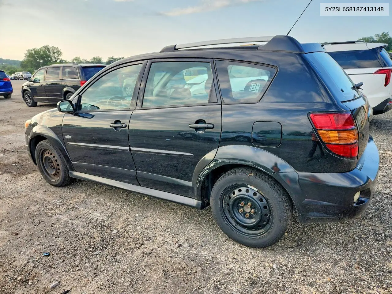 2008 Pontiac Vibe VIN: 5Y2SL65818Z413148 Lot: 58309586