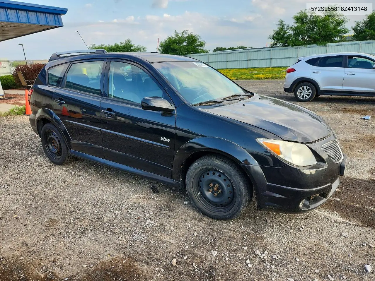 2008 Pontiac Vibe VIN: 5Y2SL65818Z413148 Lot: 58309586
