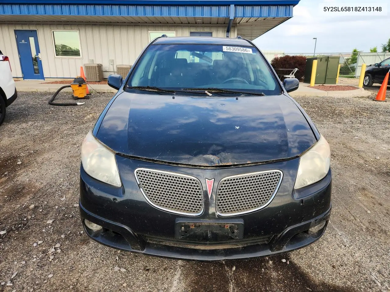 2008 Pontiac Vibe VIN: 5Y2SL65818Z413148 Lot: 58309586