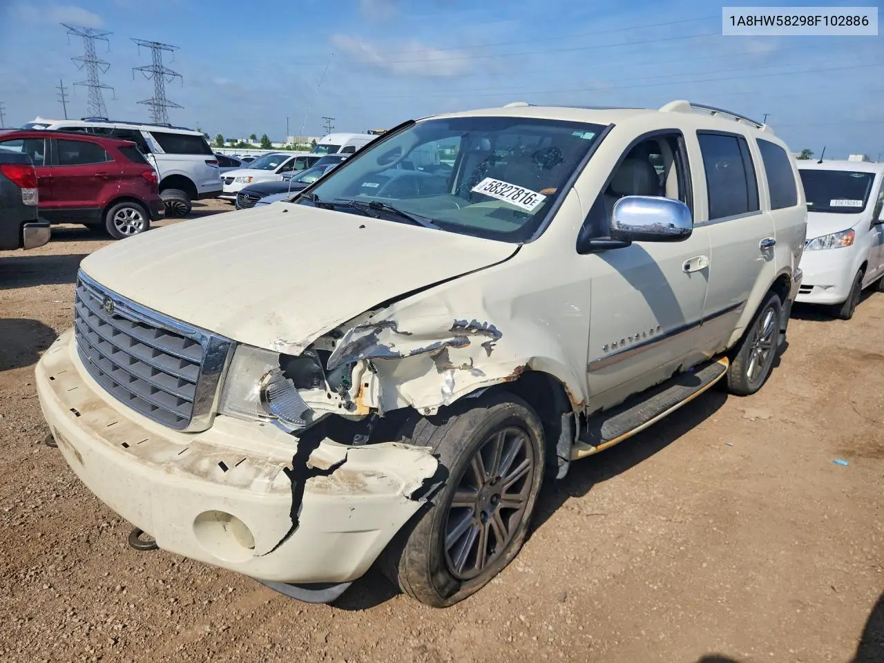 2008 Chrysler Aspen Limited VIN: 1A8HW58298F102886 Lot: 58327816