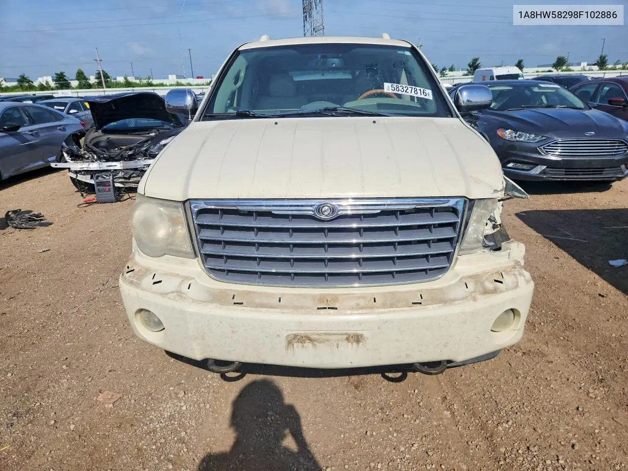 2008 Chrysler Aspen Limited VIN: 1A8HW58298F102886 Lot: 58327816