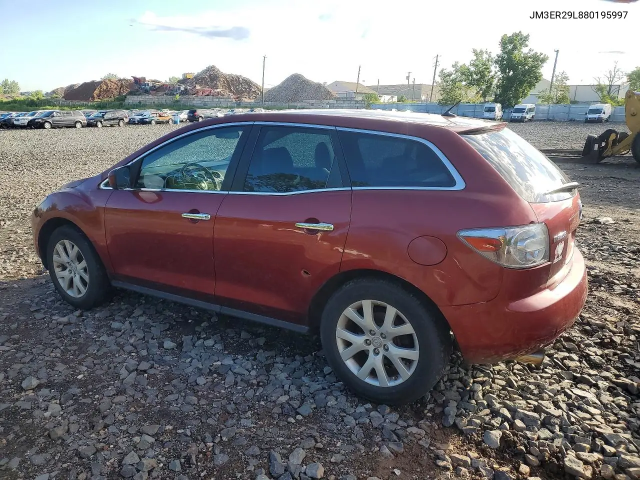 2008 Mazda Cx-7 VIN: JM3ER29L880195997 Lot: 58544026