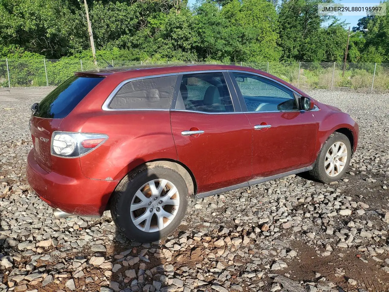 2008 Mazda Cx-7 VIN: JM3ER29L880195997 Lot: 58544026