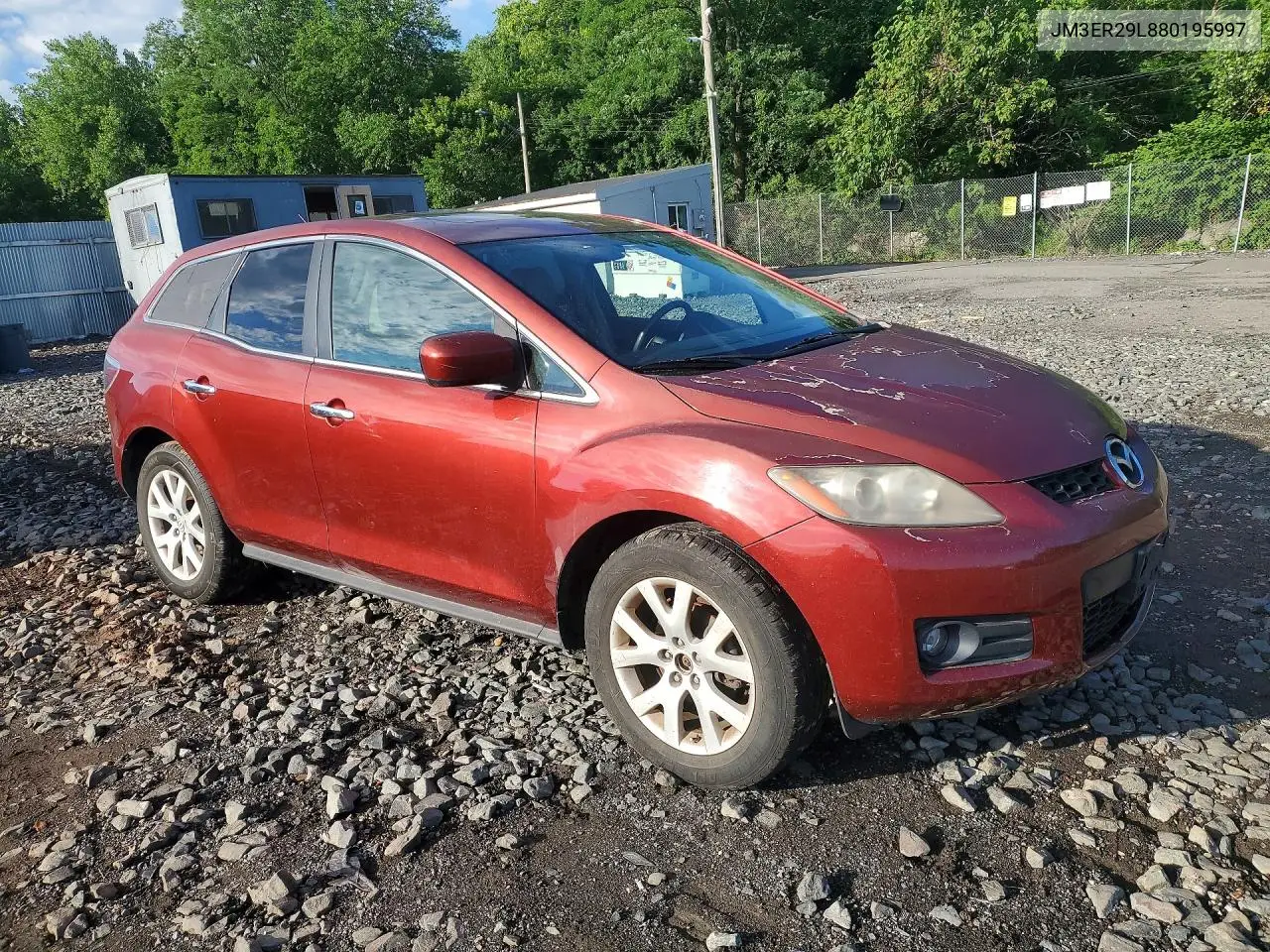 2008 Mazda Cx-7 VIN: JM3ER29L880195997 Lot: 58544026