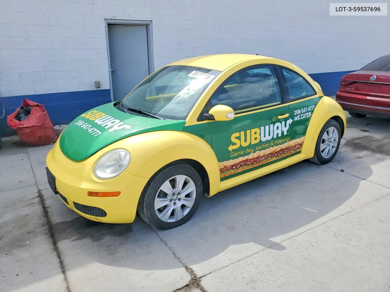 2008 Volkswagen New Beetle VIN: 3VWPG31C28M504639 Lot: 59537696