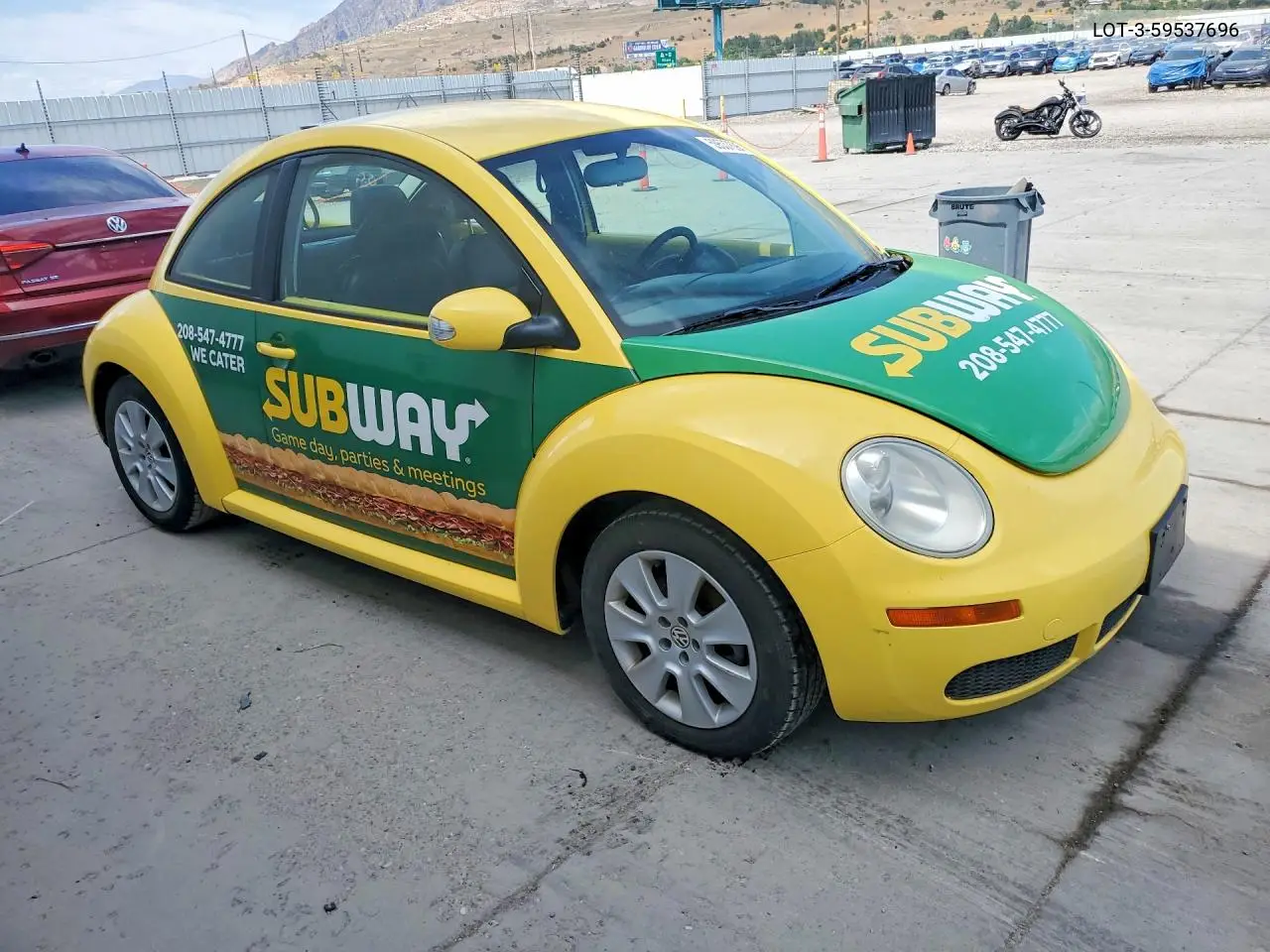 2008 Volkswagen New Beetle VIN: 3VWPG31C28M504639 Lot: 59537696