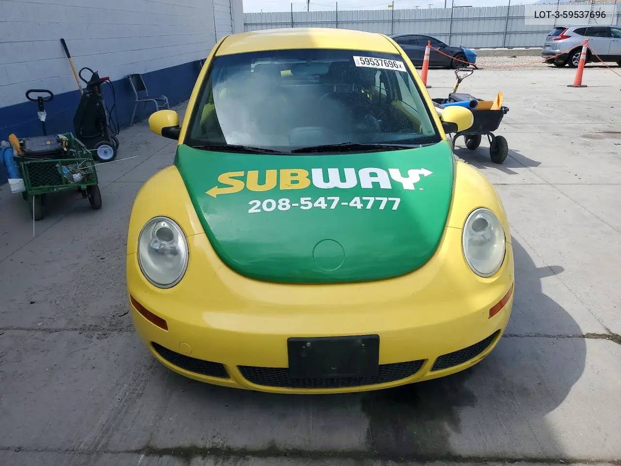 2008 Volkswagen New Beetle VIN: 3VWPG31C28M504639 Lot: 59537696