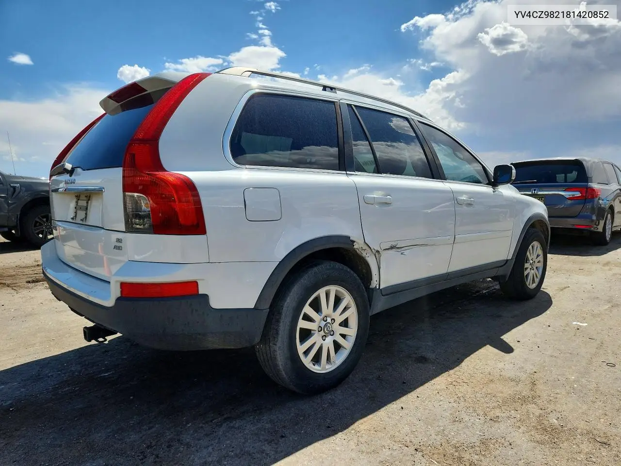 2008 Volv Xc90 VIN: YV4CZ982181420852 Lot: 60290316