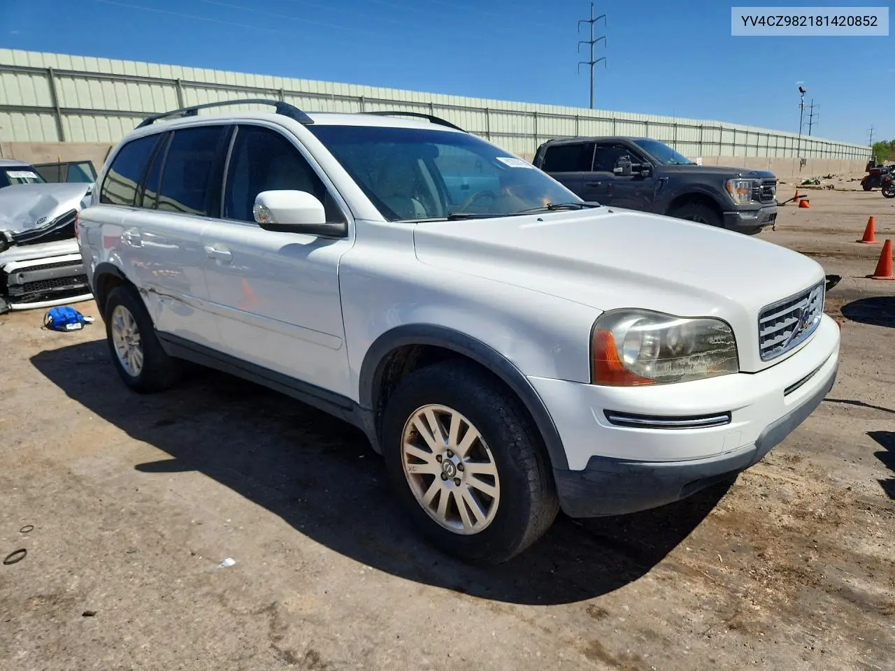 2008 Volv Xc90 VIN: YV4CZ982181420852 Lot: 60290316
