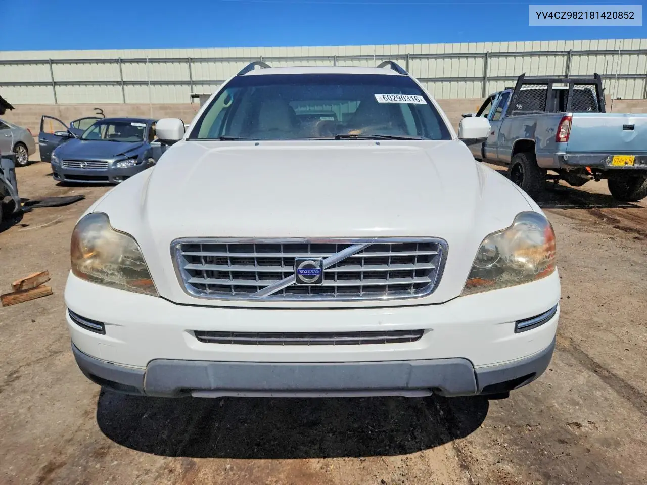 2008 Volv Xc90 VIN: YV4CZ982181420852 Lot: 60290316