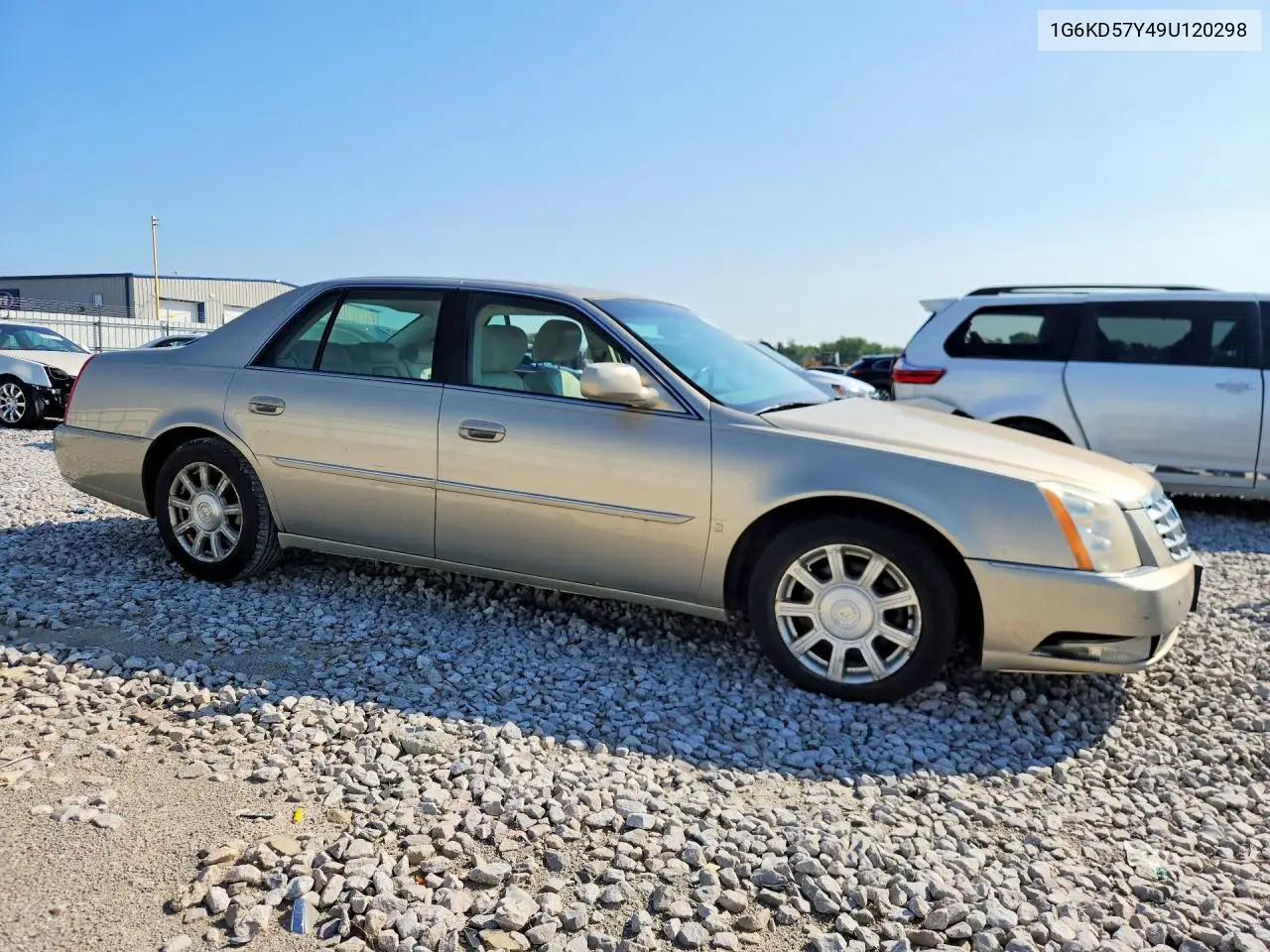 2008 Cadi Dts VIN: 1G6KD57Y49U120298 Lot: 61256976
