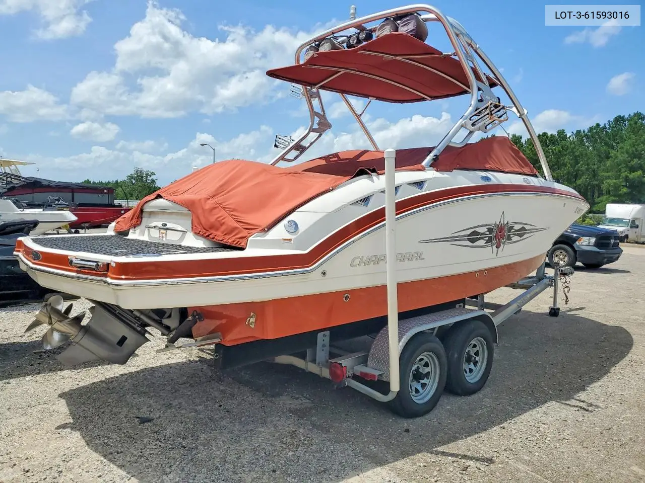 2008 Chaparral 190Ssi VIN: LOT-3-61593016 Lot: 61593016