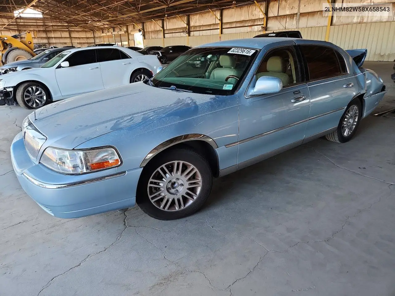 2008 Linc Town Car VIN: 2LNHM82W58X658543 Lot: 62329616