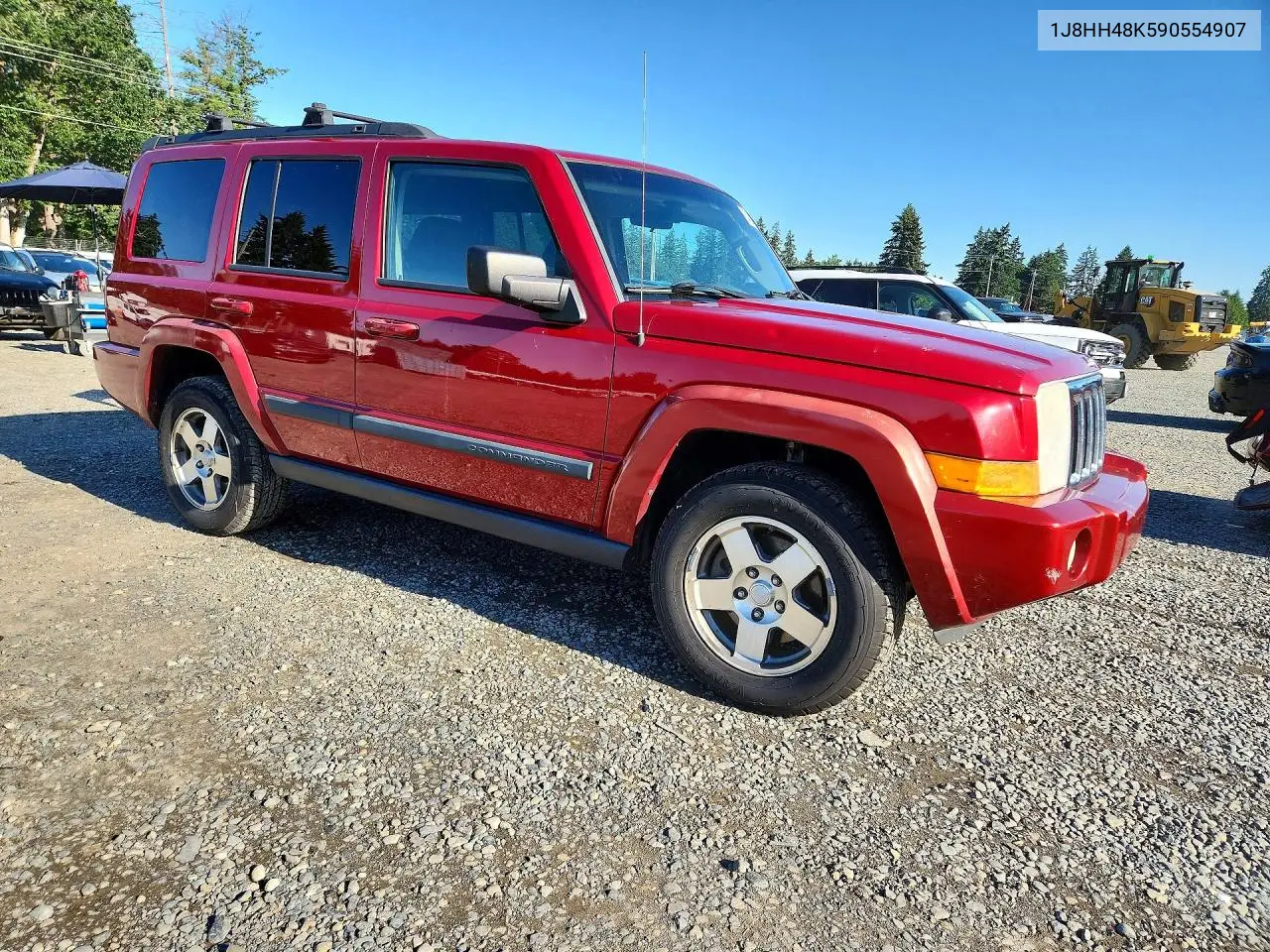 2009 Jeep Commander Sport VIN: 1J8HH48K59C554907 Lot: 54569906