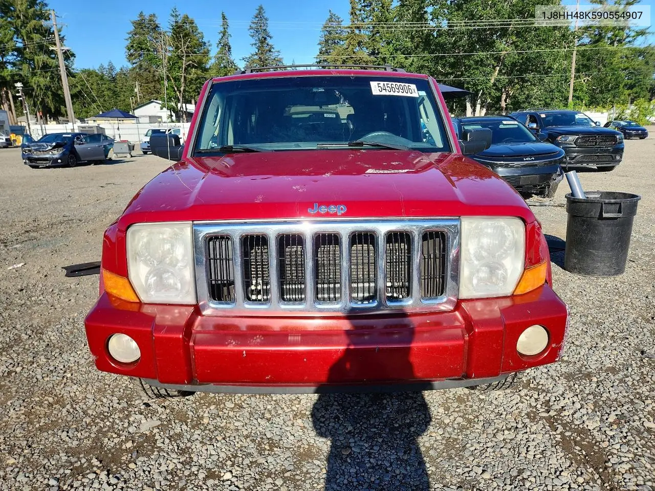 2009 Jeep Commander Sport VIN: 1J8HH48K59C554907 Lot: 54569906