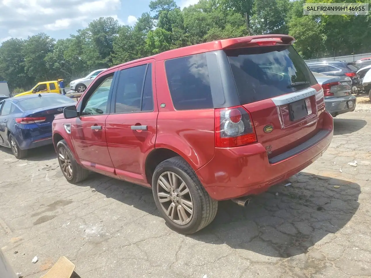 2009 Land Lr2 VIN: SALFR24N99H146955 Lot: 58808726