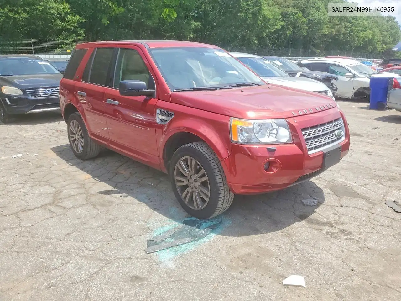 2009 Land Lr2 VIN: SALFR24N99H146955 Lot: 58808726
