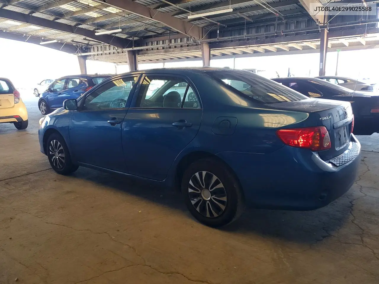 2009 Toyt Corolla VIN: JTDBL40E299025588 Lot: 58833826