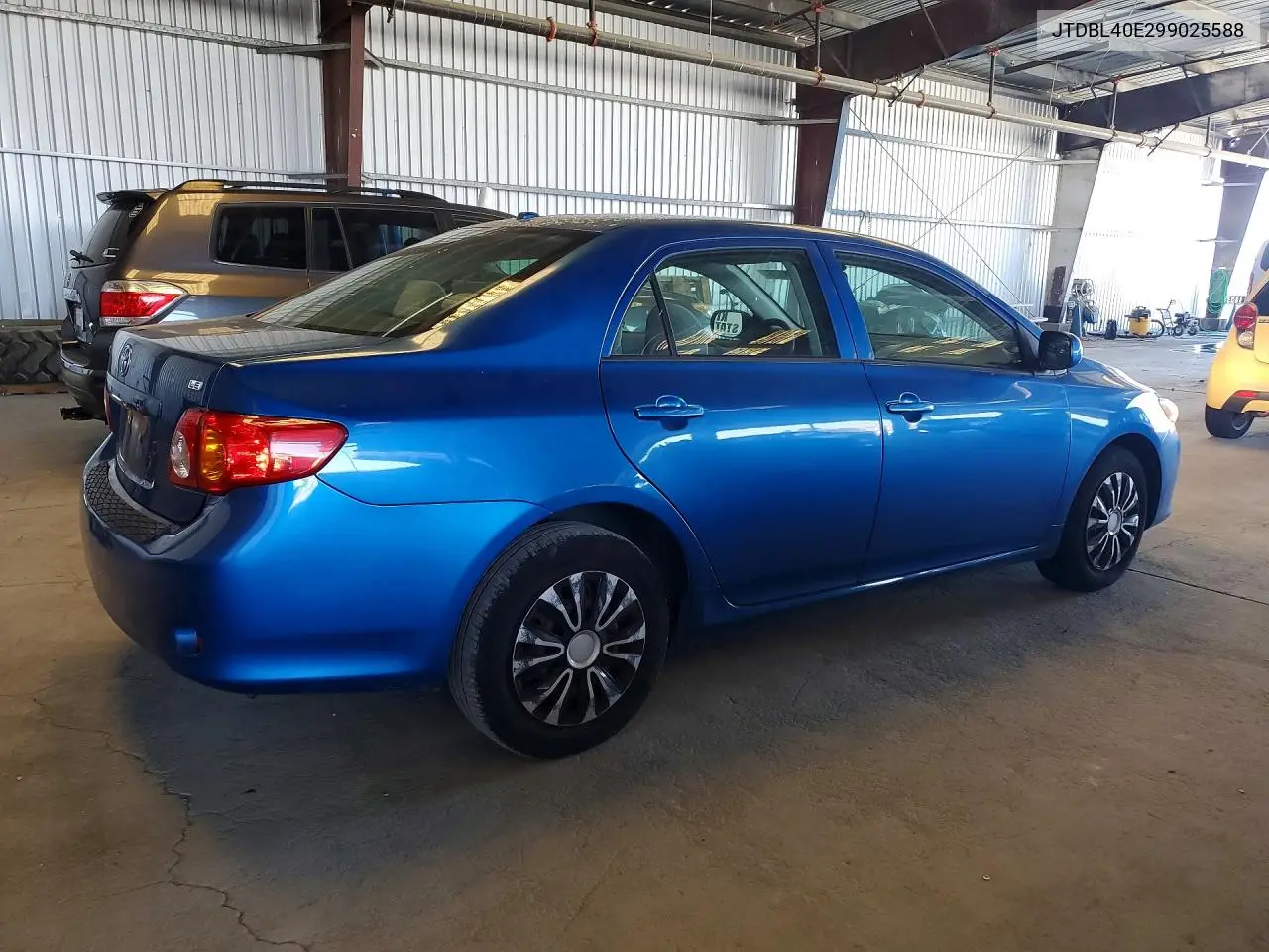 2009 Toyt Corolla VIN: JTDBL40E299025588 Lot: 58833826
