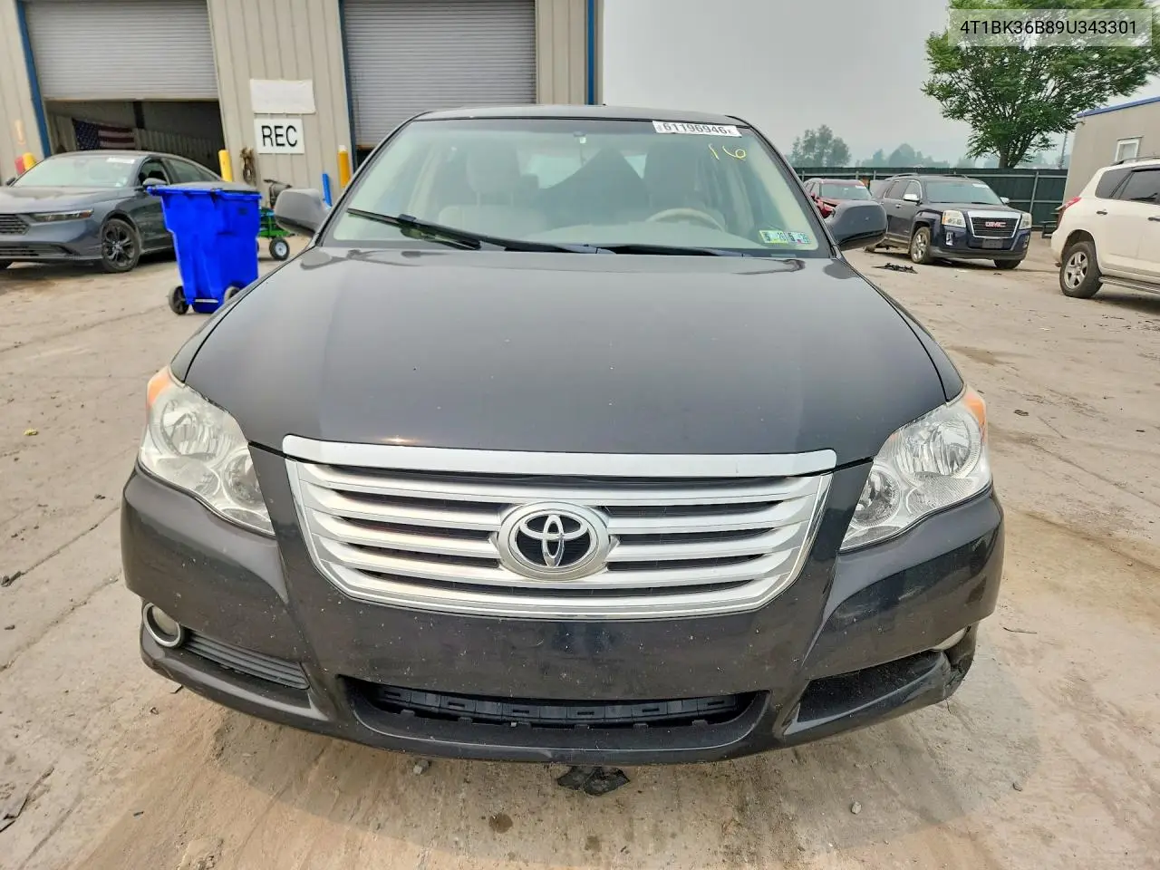 2009 Toyt Avalon VIN: 4T1BK36B89U343301 Lot: 61196946