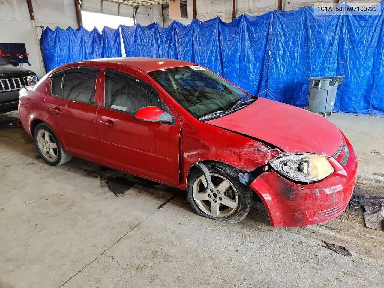 2009 Chev Cobalt VIN: 1G1AT58H697100720 Lot: 61541616