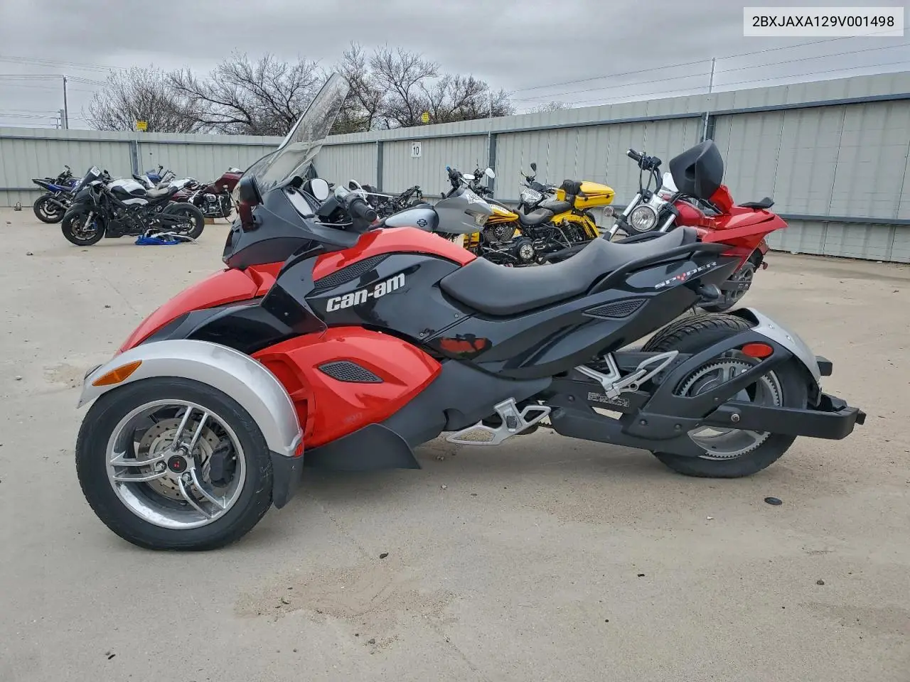 2BXJAXA129V001498 2009 Can-Am Spyder Roadster