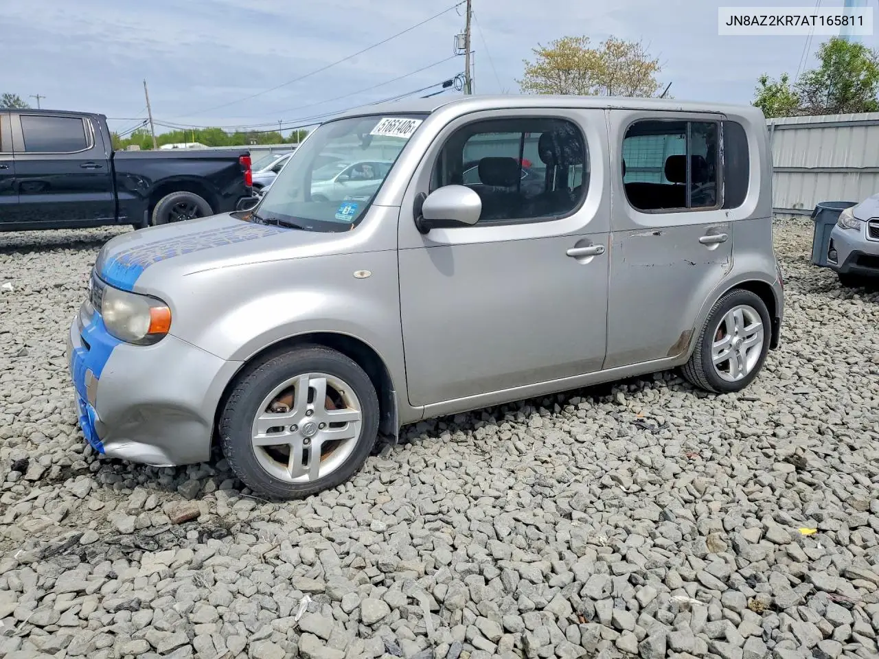 2010 Niss Cube VIN: JN8AZ2KR7AT165811 Lot: 51661406