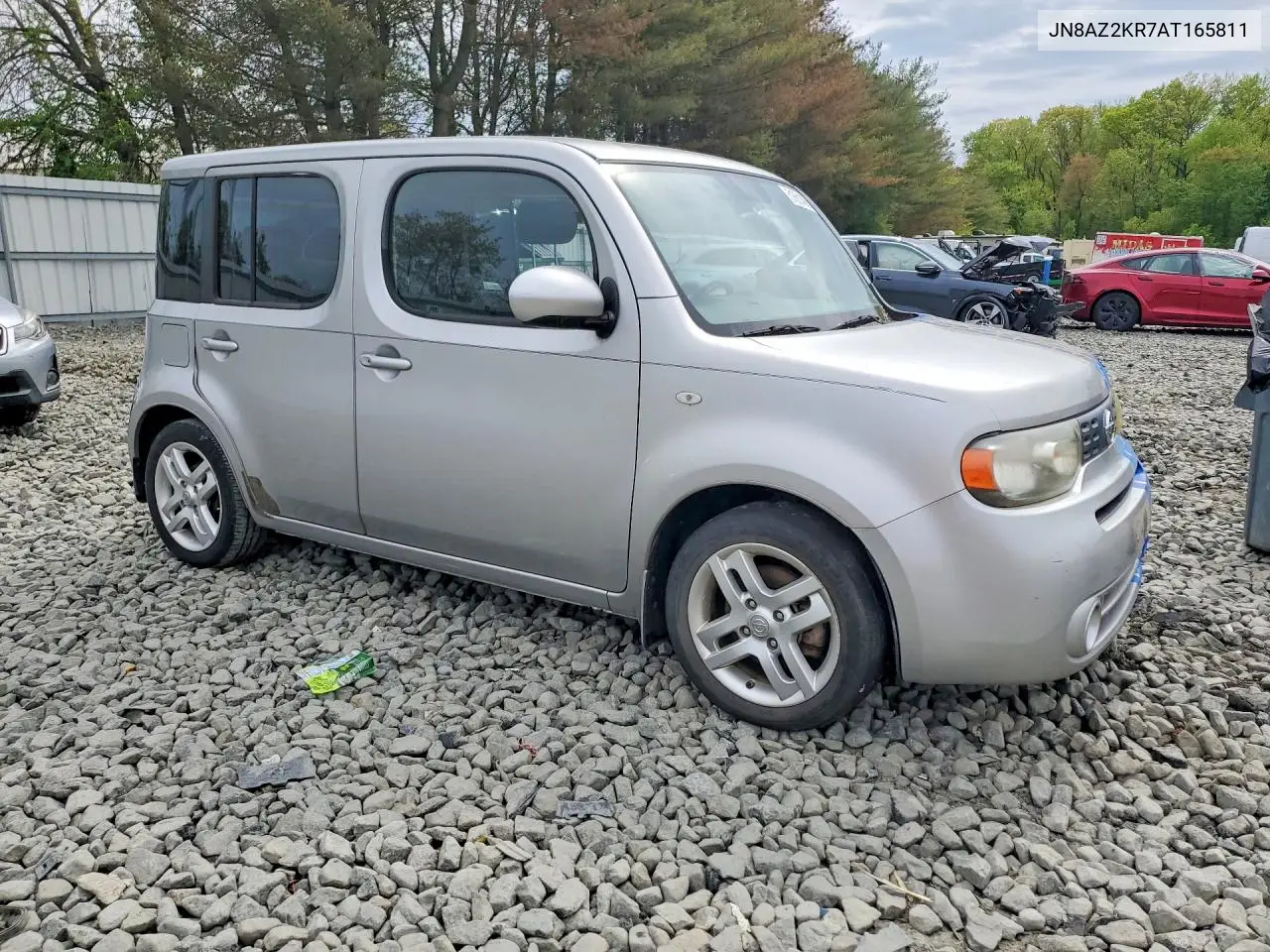 2010 Niss Cube VIN: JN8AZ2KR7AT165811 Lot: 51661406