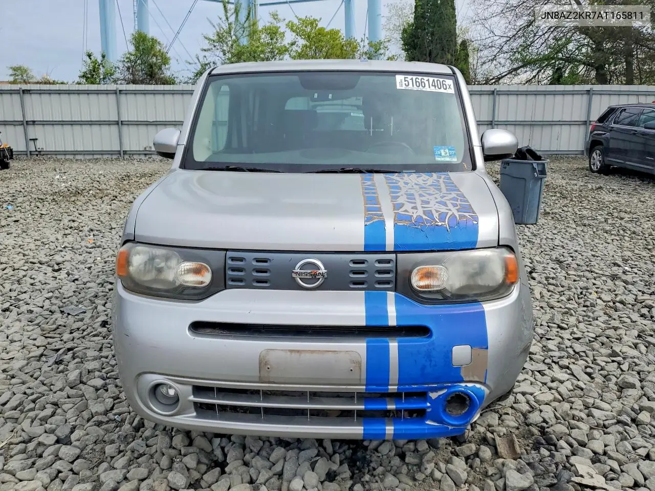 2010 Niss Cube VIN: JN8AZ2KR7AT165811 Lot: 51661406