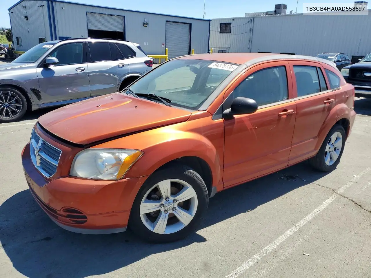 2010 Dodg Caliber VIN: 1B3CB4HA0AD558597 Lot: 54025136