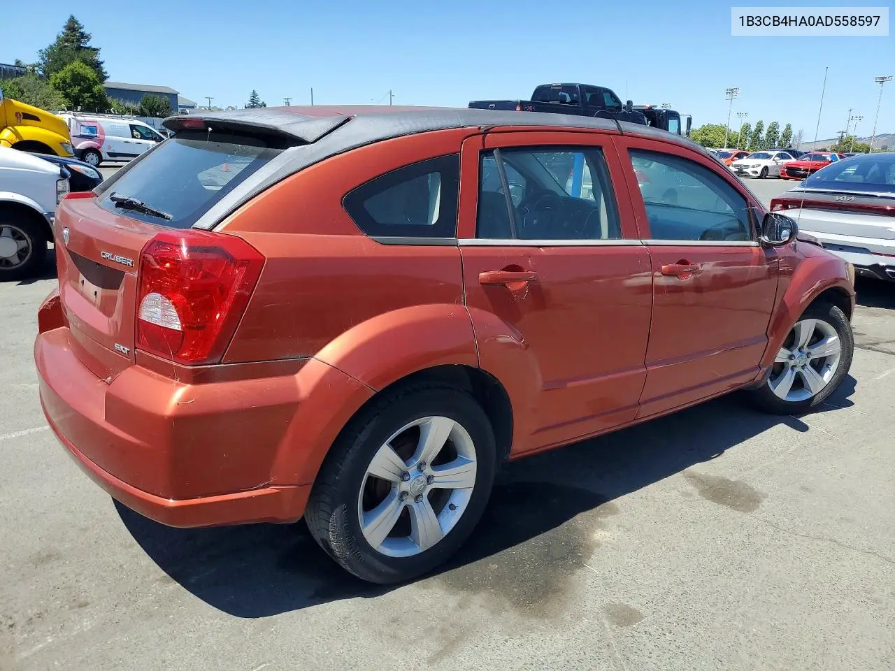 2010 Dodg Caliber VIN: 1B3CB4HA0AD558597 Lot: 54025136