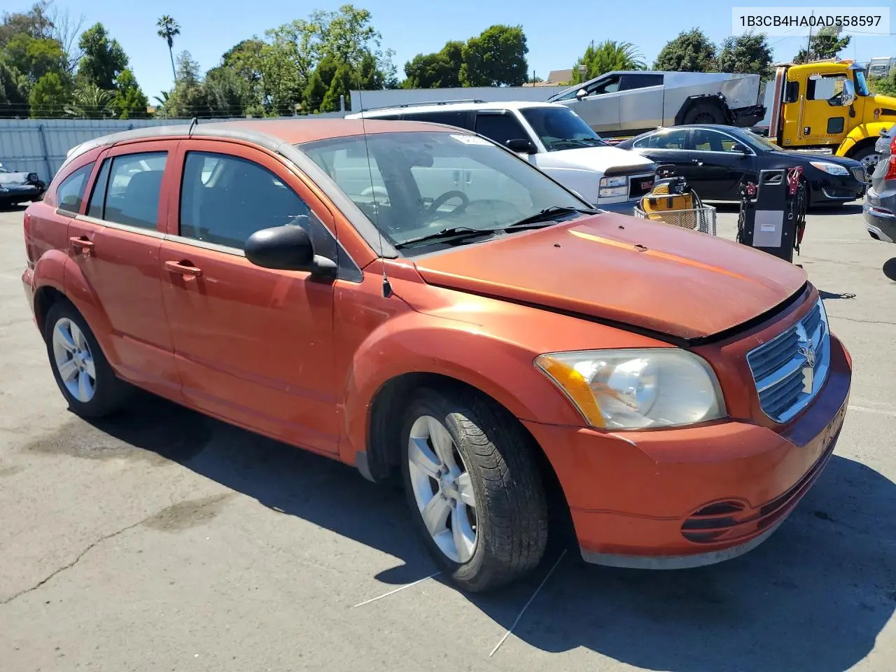 2010 Dodg Caliber VIN: 1B3CB4HA0AD558597 Lot: 54025136