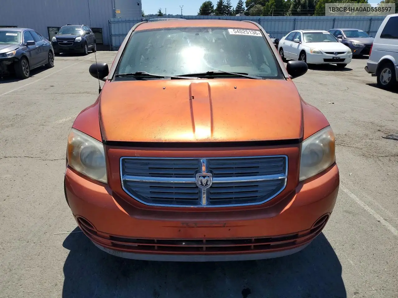 2010 Dodg Caliber VIN: 1B3CB4HA0AD558597 Lot: 54025136