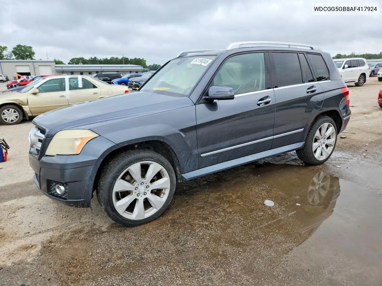 2010 Merz Glk VIN: WDCGG5GB8AF417924 Lot: 61190346