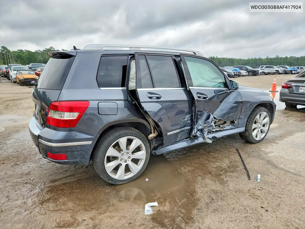 2010 Merz Glk VIN: WDCGG5GB8AF417924 Lot: 61190346