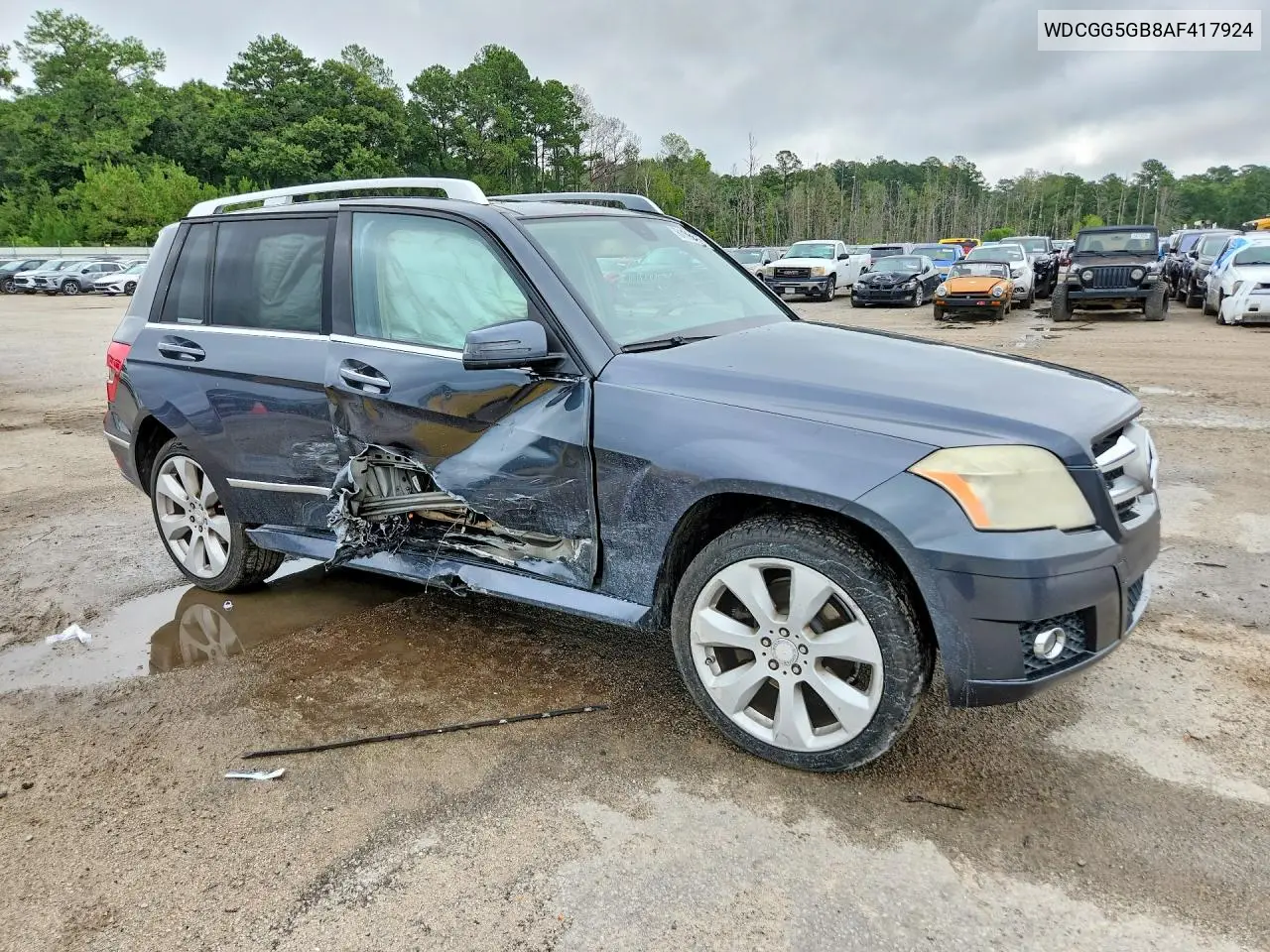 2010 Merz Glk VIN: WDCGG5GB8AF417924 Lot: 61190346