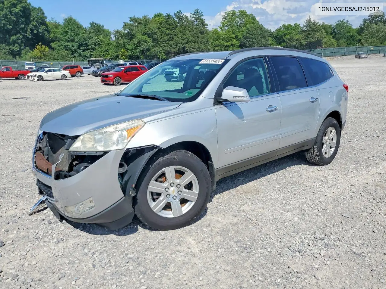 2010 Chevy Traverse VIN: 1GNLVGED5AJ245012 Lot: 61535426